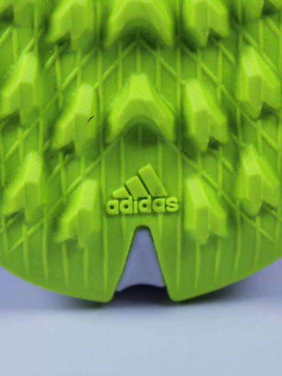 Adidas F50 League TF - Radiant Blaze Pack (Purple/Lemon) - Size 10.5